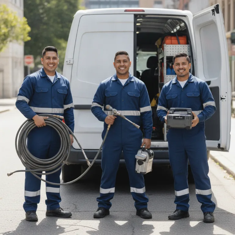 Desentupimentos equipe em Vila Curuca